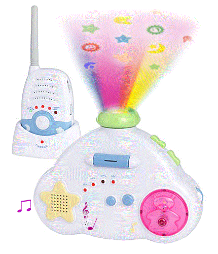 baby monitor with projector